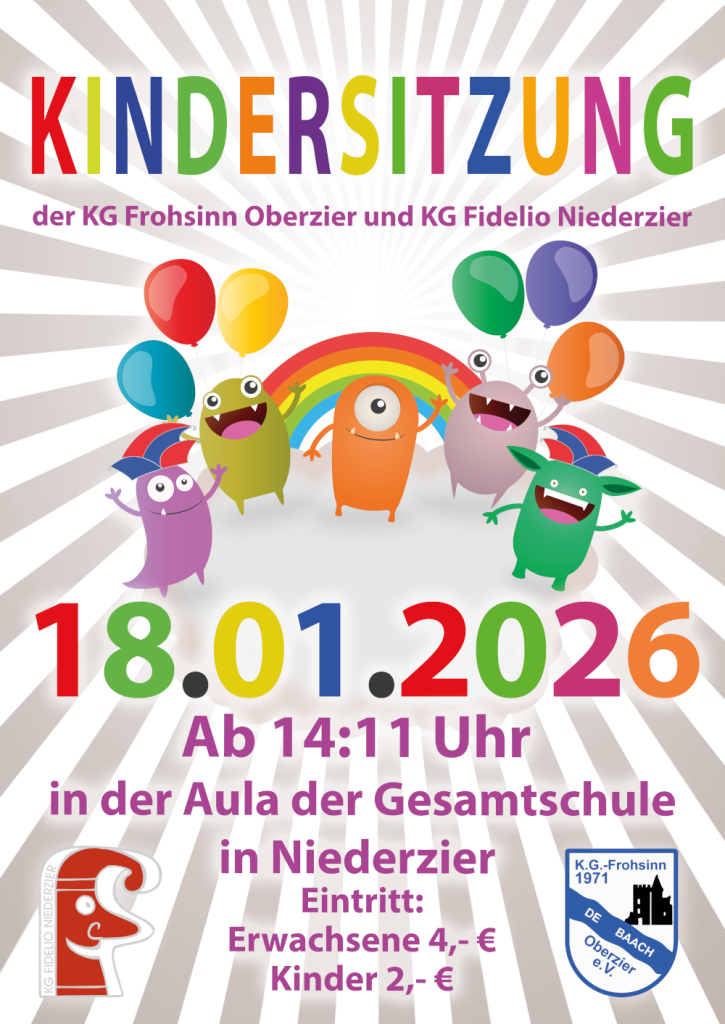 2026 Kindersitzung
